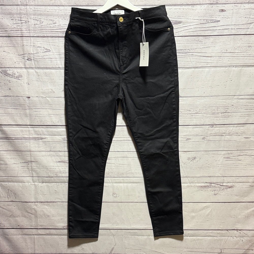 Frame Ali High Rise Cigarette skinny pant NWT